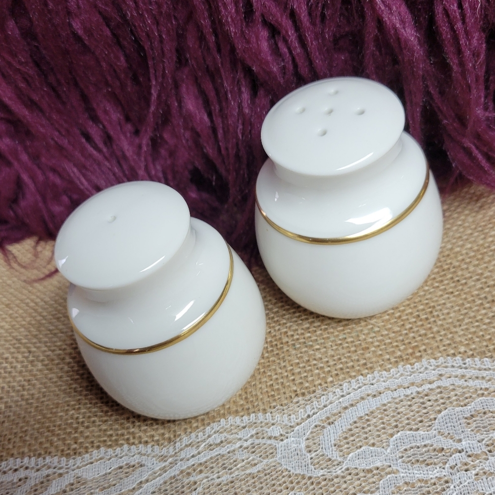 Vintage porcelain royal doulton jupiter salt and pepper shakers